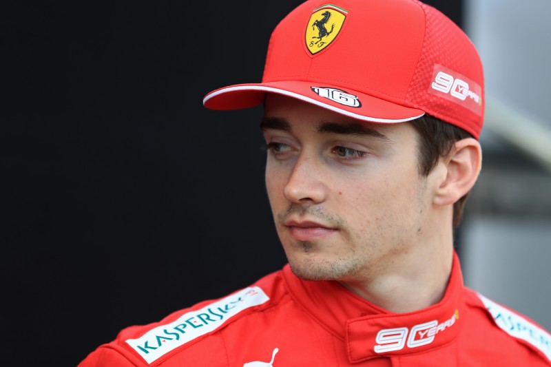 ferrari charles leclerc hat