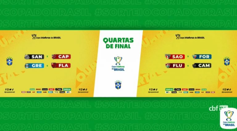 SORTEIO COPA DO BRASIL QUARTAS DE FINAIS 