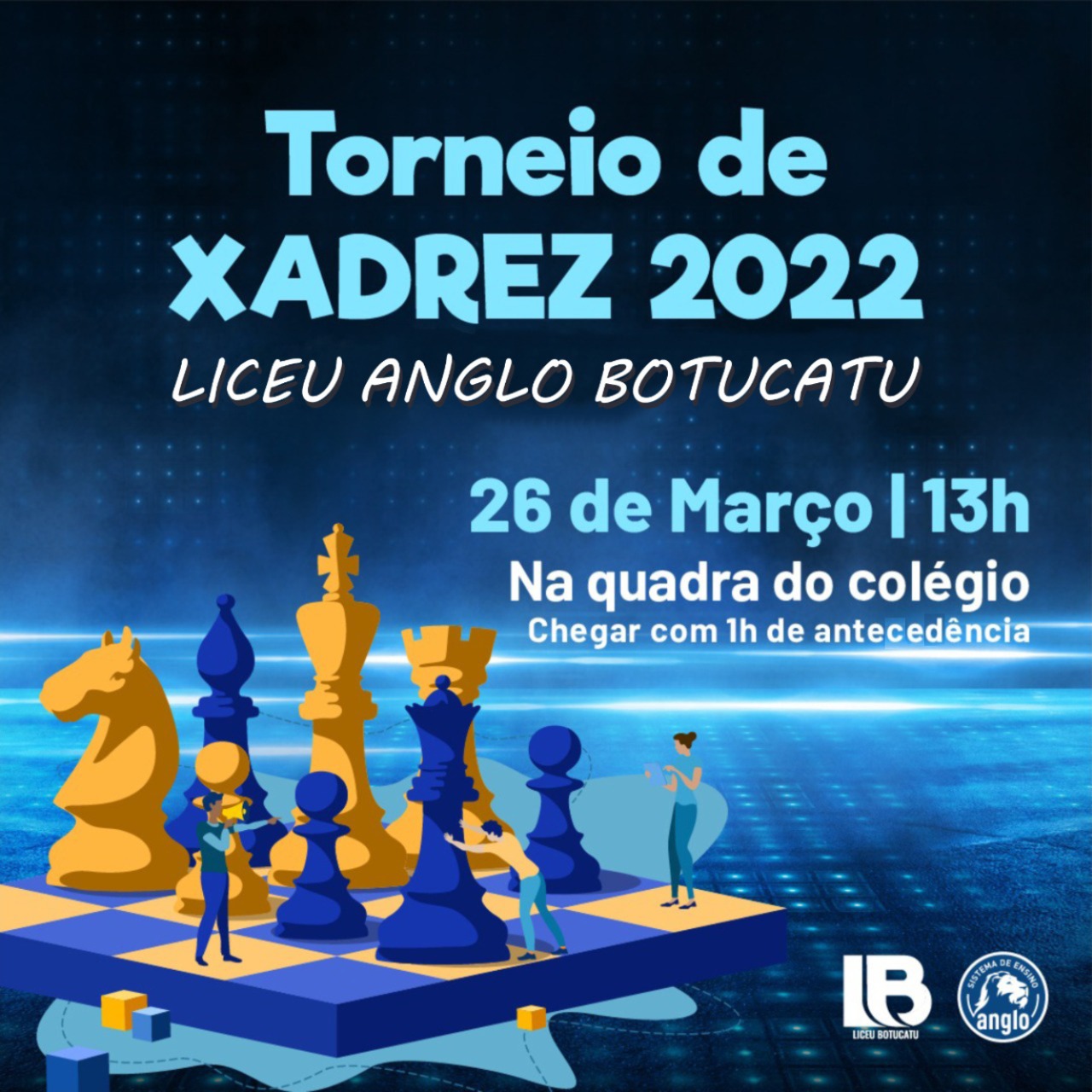 Torneio Xadrez Brasília Presencial 