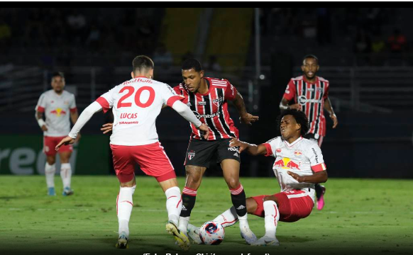 Paulista Soccer Championship Red Bull Bragantino Sao Paulo