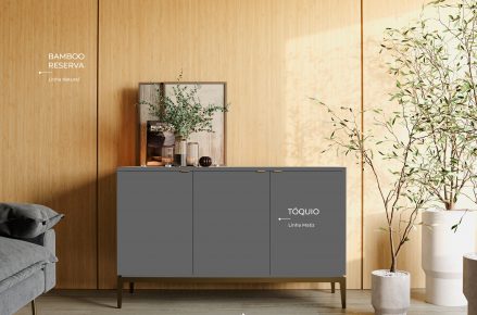 Equilíbrio marca design contemporâneo mais minimalista