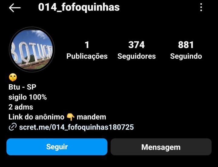 Botucatu Perfil do Instagram promove o Bullying e faz exposi o