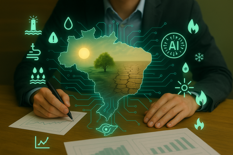 IBRACEM lança modelo de avaliação de risco climático com IA