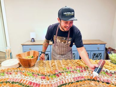 Chef brasileiro promove serviço de catering japonês nos EUA