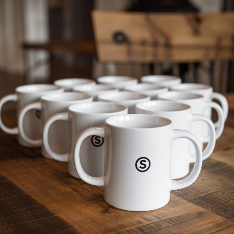 Canecas personalizadas são opção para presentes corporativos