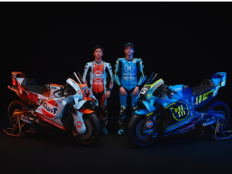 Gulf e Trackhouse apresentam pintura para a abertura da temporada 2026 do MotoGP