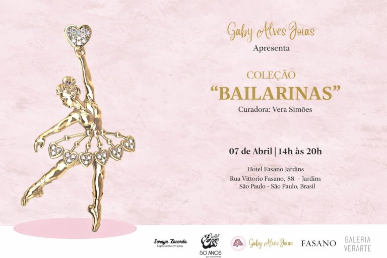 Coleção “Bailarinas” de Gaby Alves estreia em abril
