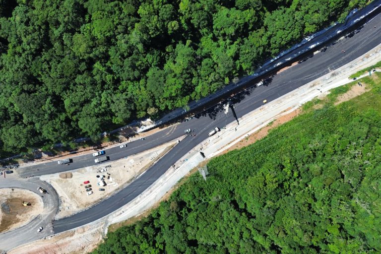 Ponte de Guaratuba usa 23 mil pneus reciclados para asfalto