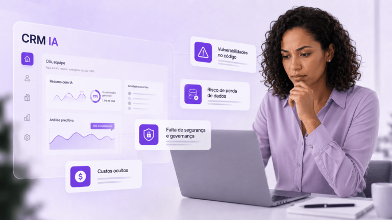 Riscos de criar CRM com IA geram alerta nas empresas